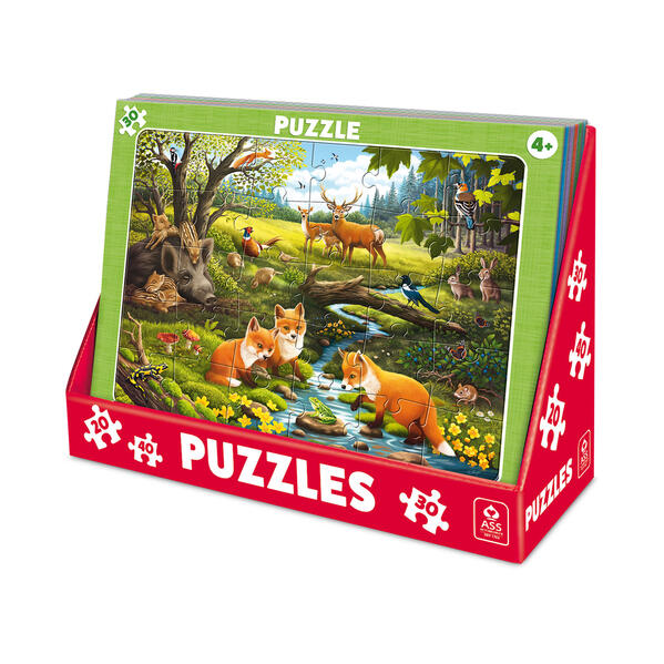 Produktbild: Display Rahmenpuzzles, 6-fach sortiert