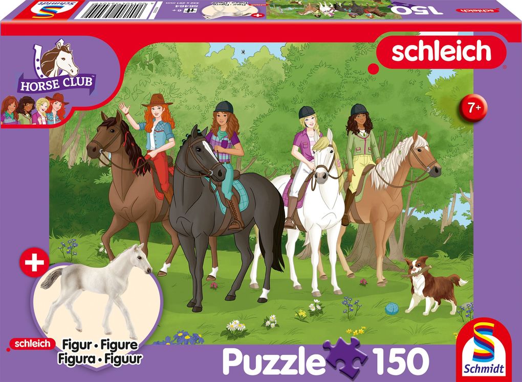 Produktbild: Horse Club, Holstein Fohlen, (AT), 150 Teile, mit Add-on (eine Original Figur)