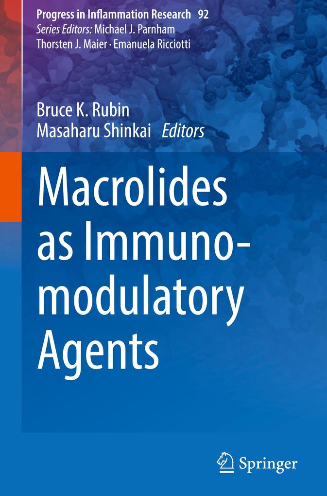 Produktbild: Macrolides as Immunomodulatory Agents