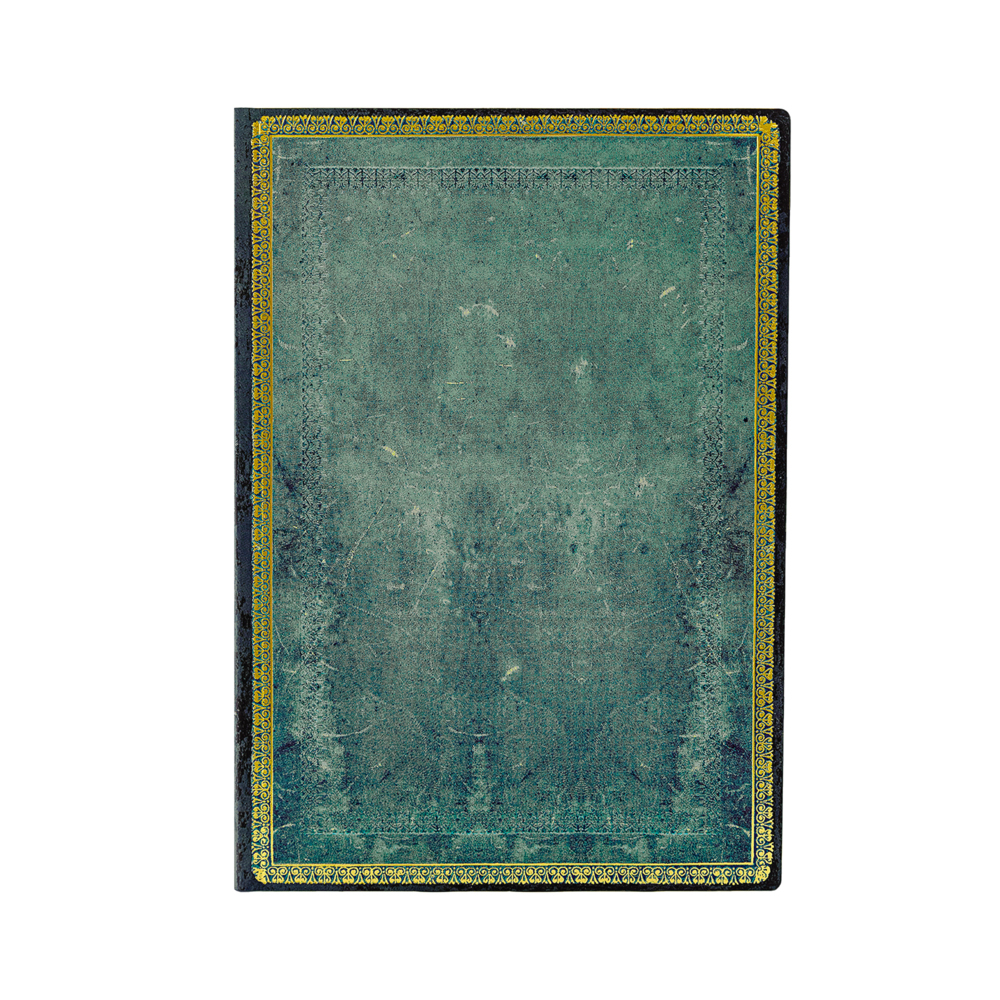 Produktbild: Notizbuch Pazifikblau Midi Liniert