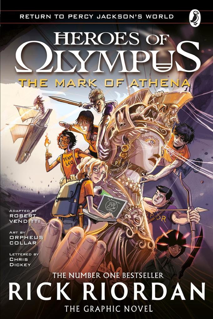 Produktbild: The Mark of Athena: The Graphic Novel (Heroes of Olympus Book 3) | Rick Riordan