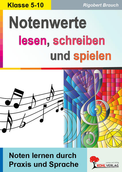 Produktbild: Notenwerte lesen, schreiben & spielen | Rigobert Brauch