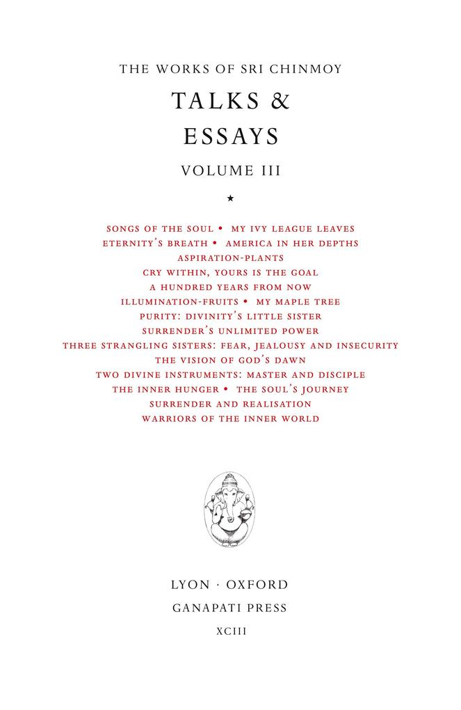 Produktbild: Sri Chinmoy | Sri Chinmoy