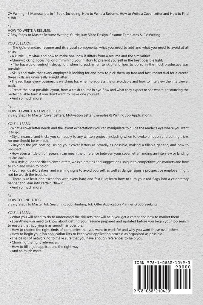 Weitere Ansicht: CV Writing | Theodore Kingsley