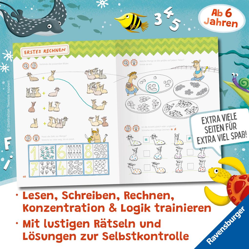 Weitere Ansicht: Mein großes Schulstartbuch: Lesen Schreiben Rechnen | Kirstin Jebautzke