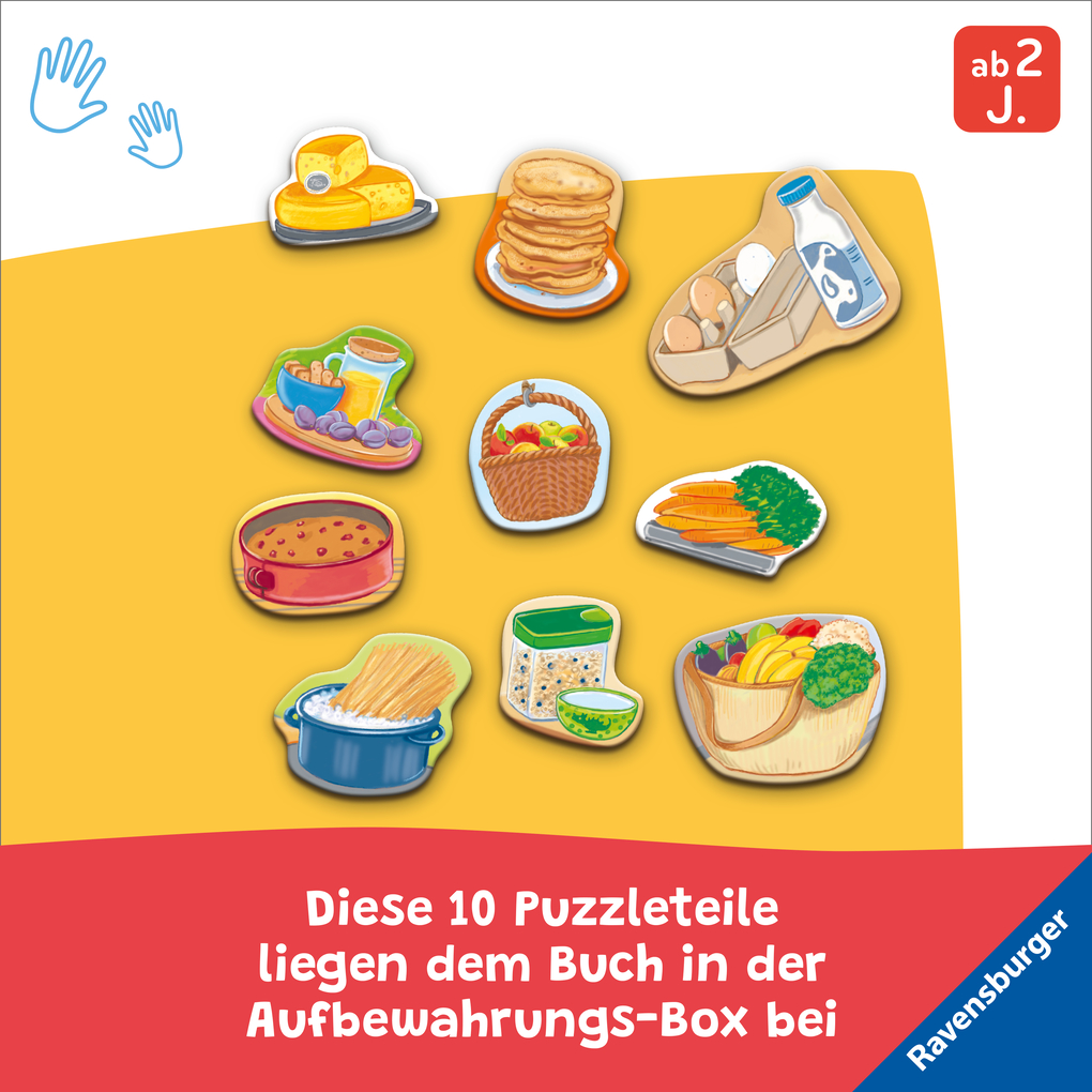 Weitere Ansicht: Mein großes Puzzle-Spielbuch - Das essen wir heute | Mila Rulff