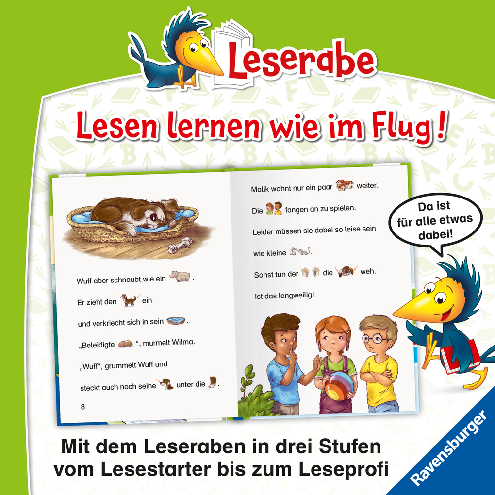 Weitere Ansicht: Leserabe Vor-Lesestufe - Wilma und ihr Hund Wuff | Judith Allert