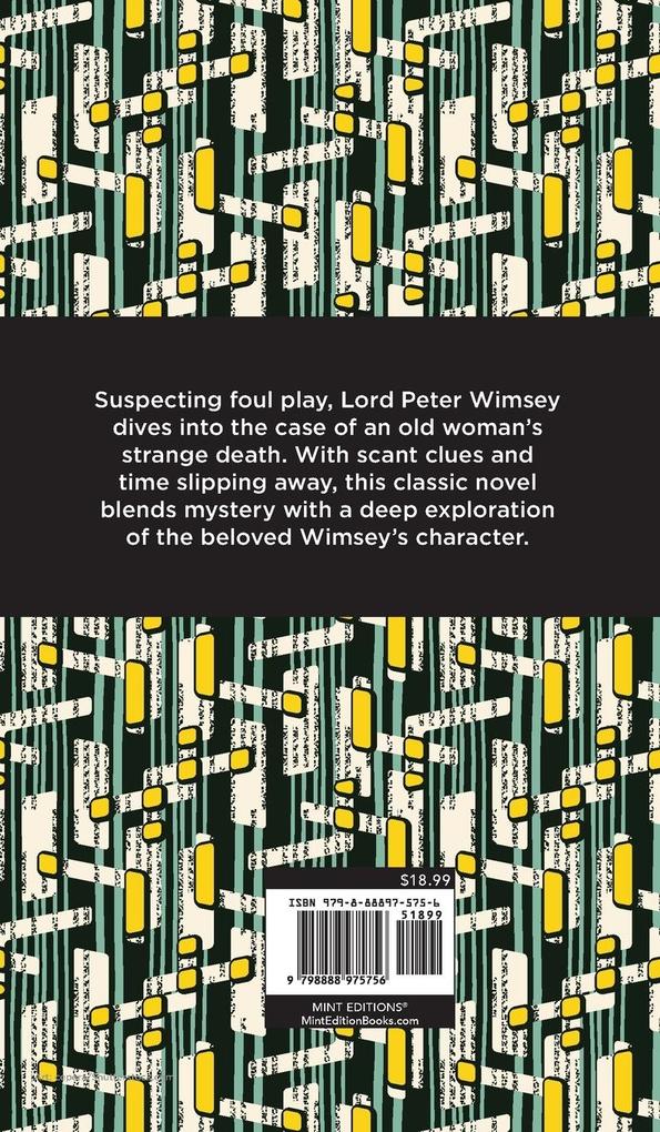 Weitere Ansicht: Unnatural Death | Dorothy L. Sayers
