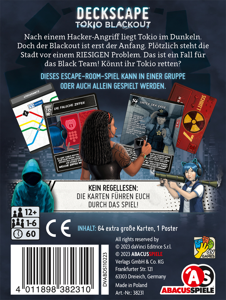 Weitere Ansicht: Deckscape - Tokio Blackout | Martino Chiacchiera, Silvano Sorrentino