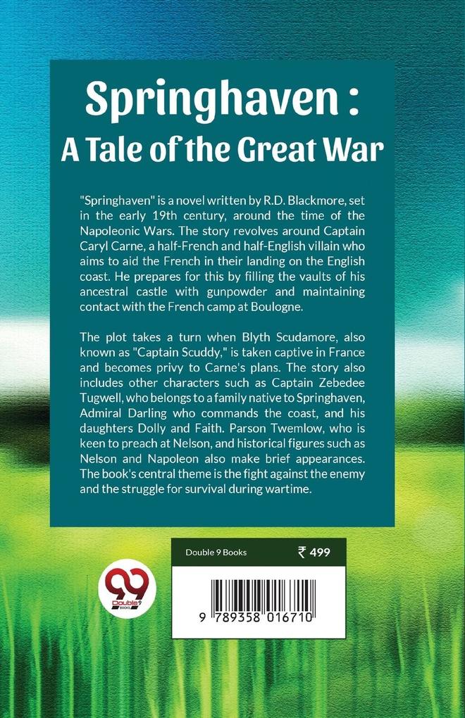 Weitere Ansicht: Springhaven A Tale Of The Great War | R D Blackmore