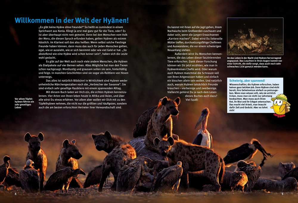 Weitere Ansicht: Entdecke die Hyänen | Kerstin Viering, Oliver Höner