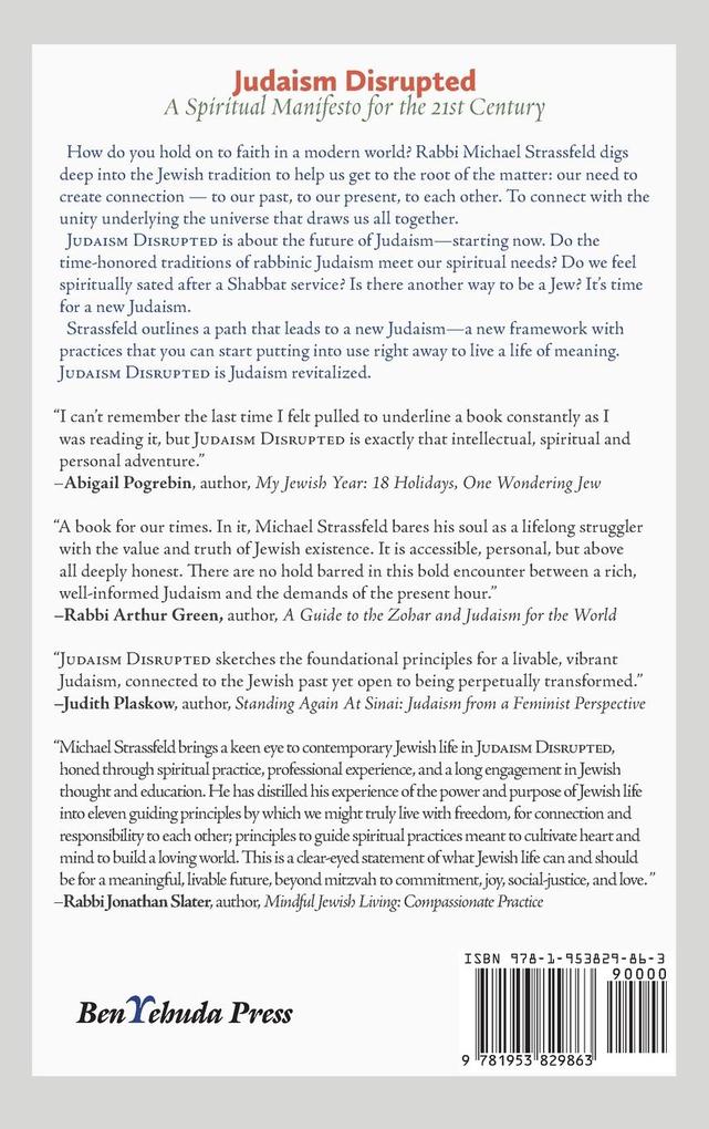 Weitere Ansicht: Judaism Disrupted | Michael Strassfeld