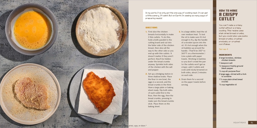 Weitere Ansicht: The Crafter's Kitchen: An Official Minecraft Cookbook for Young Chefs and Their Families | Victoria Granof, Mojang AB, Danica Davidson, Emma Carlson Berne