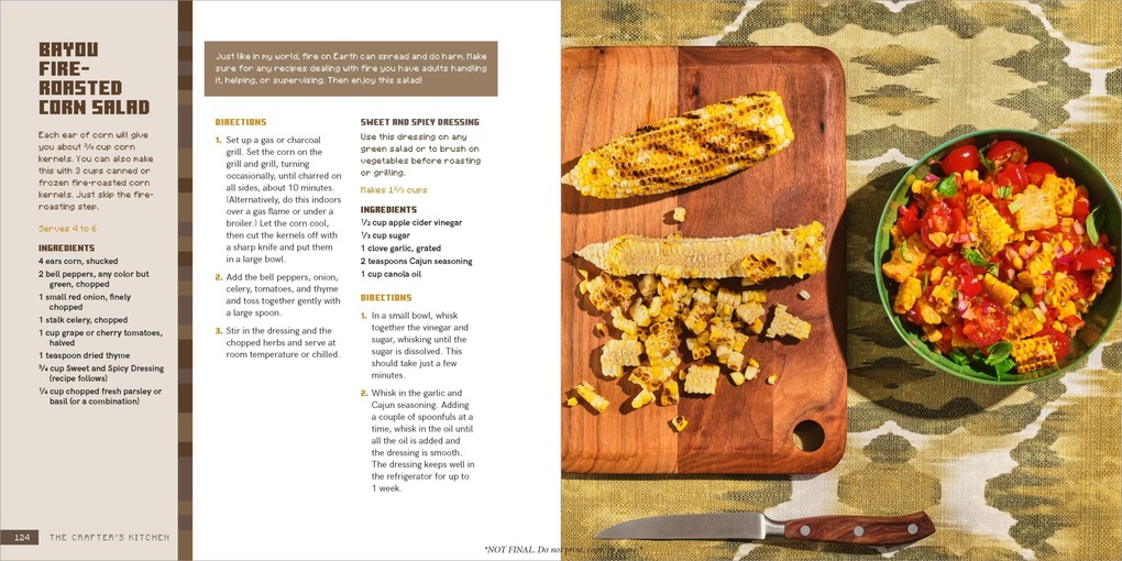 Weitere Ansicht: The Crafter's Kitchen: An Official Minecraft Cookbook for Young Chefs and Their Families | Victoria Granof, Mojang AB, Danica Davidson, Emma Carlson Berne