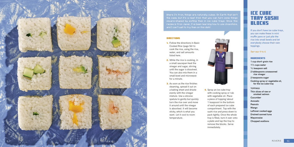 Weitere Ansicht: The Crafter's Kitchen: An Official Minecraft Cookbook for Young Chefs and Their Families | Victoria Granof, Mojang AB, Danica Davidson, Emma Carlson Berne