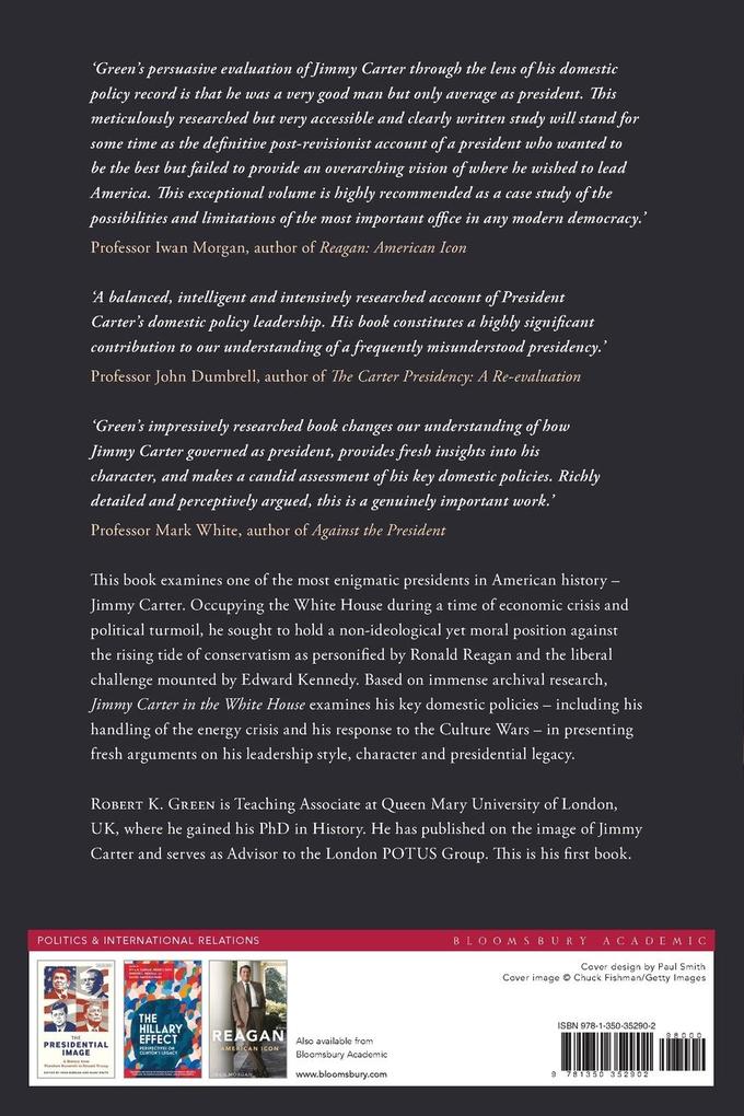 Weitere Ansicht: Jimmy Carter in the White House | Robert K Green