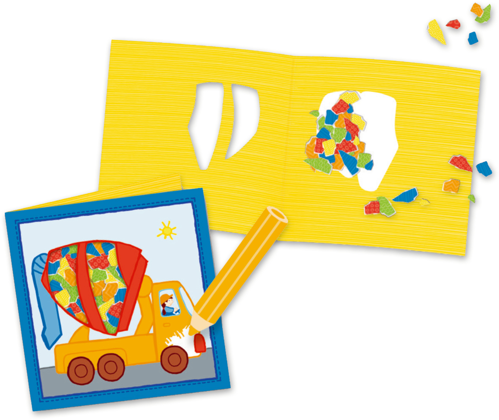 Weitere Ansicht: Mein erstes Bastelset - Schnipsel-Kunst