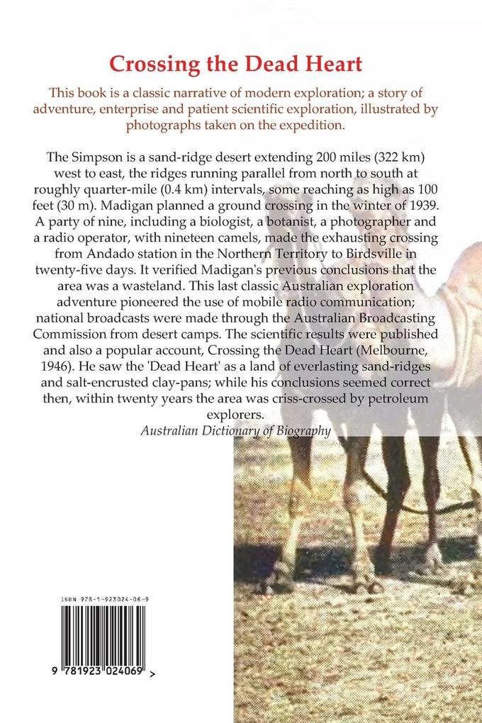 Weitere Ansicht: Crossing the Dead Heart | C. T. Madigan