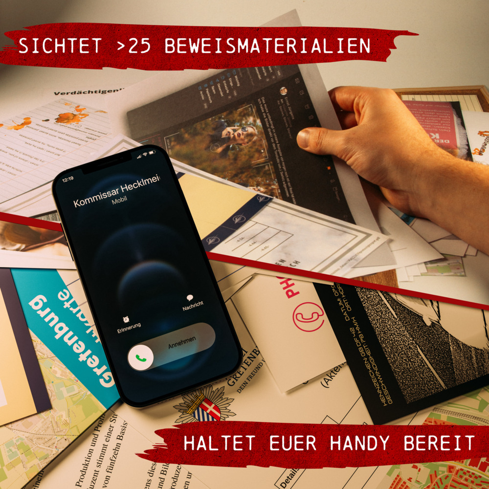 Weitere Ansicht: CRIMECASES Krimispiel Tatort: Tonstudio