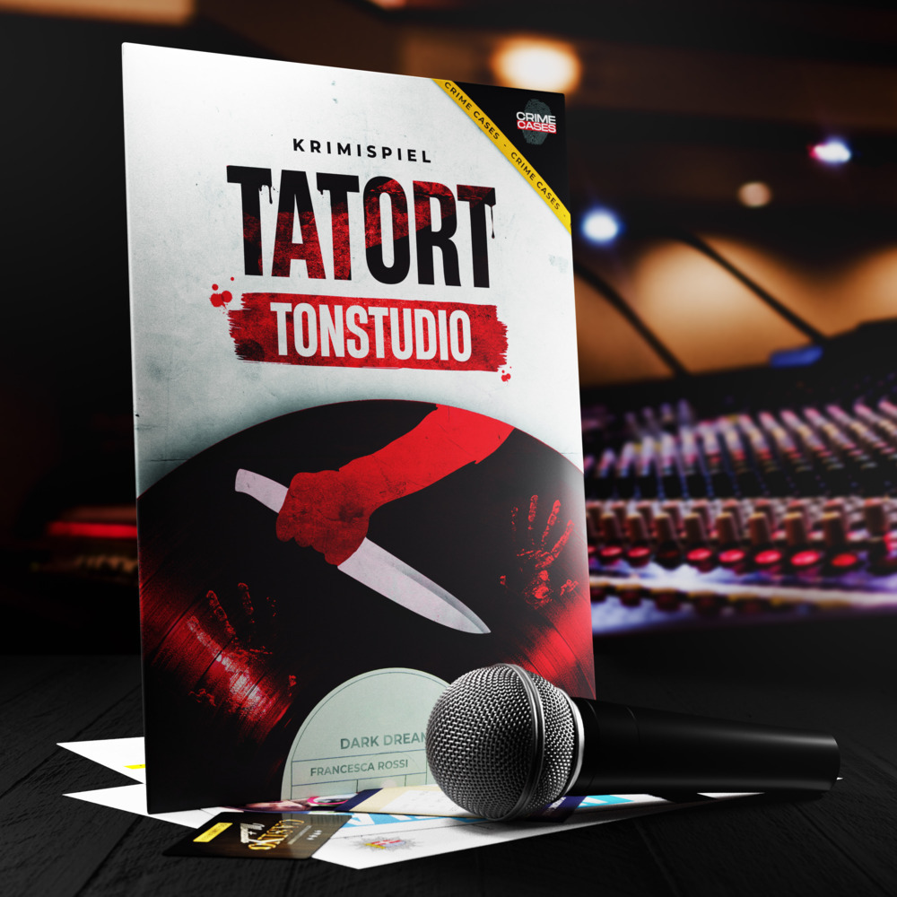Weitere Ansicht: CRIMECASES Krimispiel Tatort: Tonstudio