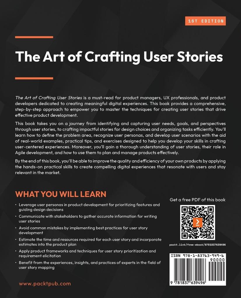 Weitere Ansicht: The Art of Crafting User Stories | Christopher Lee