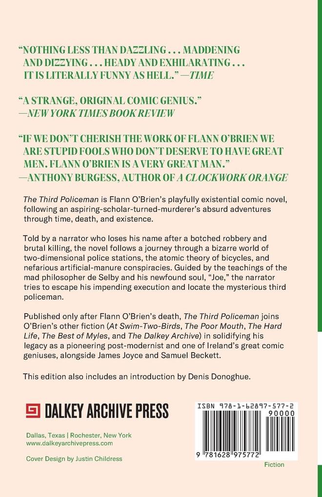 Weitere Ansicht: The Third Policeman | Flann O'Brien