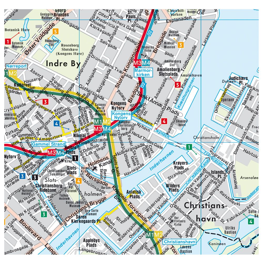 Weitere Ansicht: Kopenhagen, Stadtplan 1:10.000, freytag & berndt