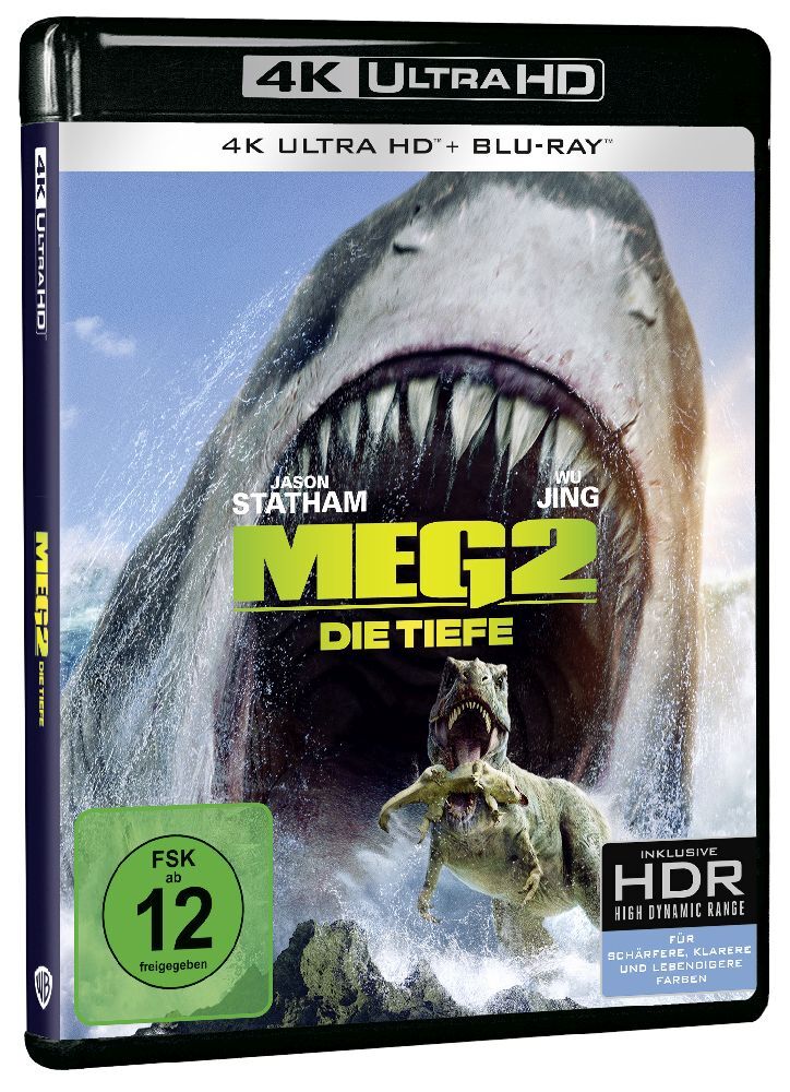 Weitere Ansicht: MEG 2: Die Tiefe, 1 4K UHD-Blu-ray + 1 Blu-ray