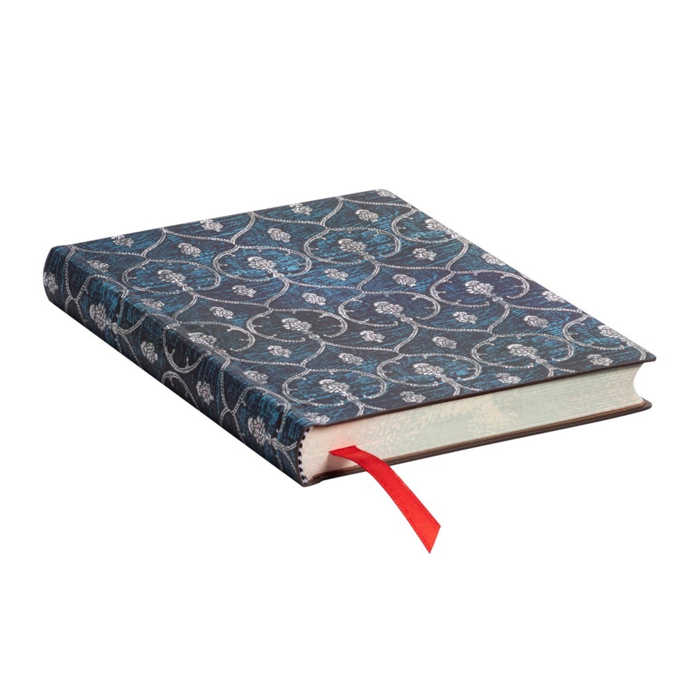 Weitere Ansicht: Notizbuch Samtblau Mini Liniert