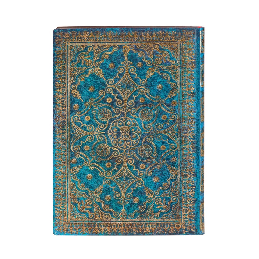 Weitere Ansicht: Notizbuch Azurblau Midi Liniert