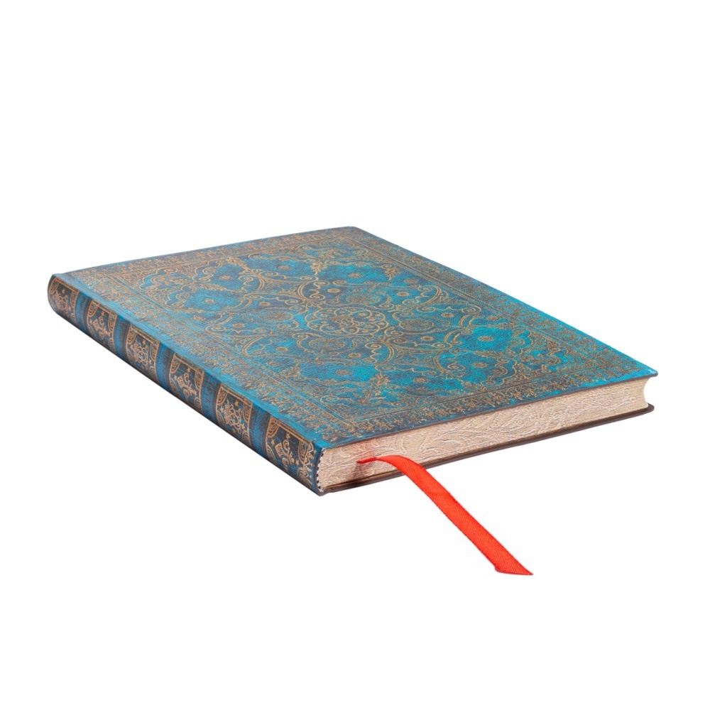 Weitere Ansicht: Notizbuch Azurblau Midi Liniert