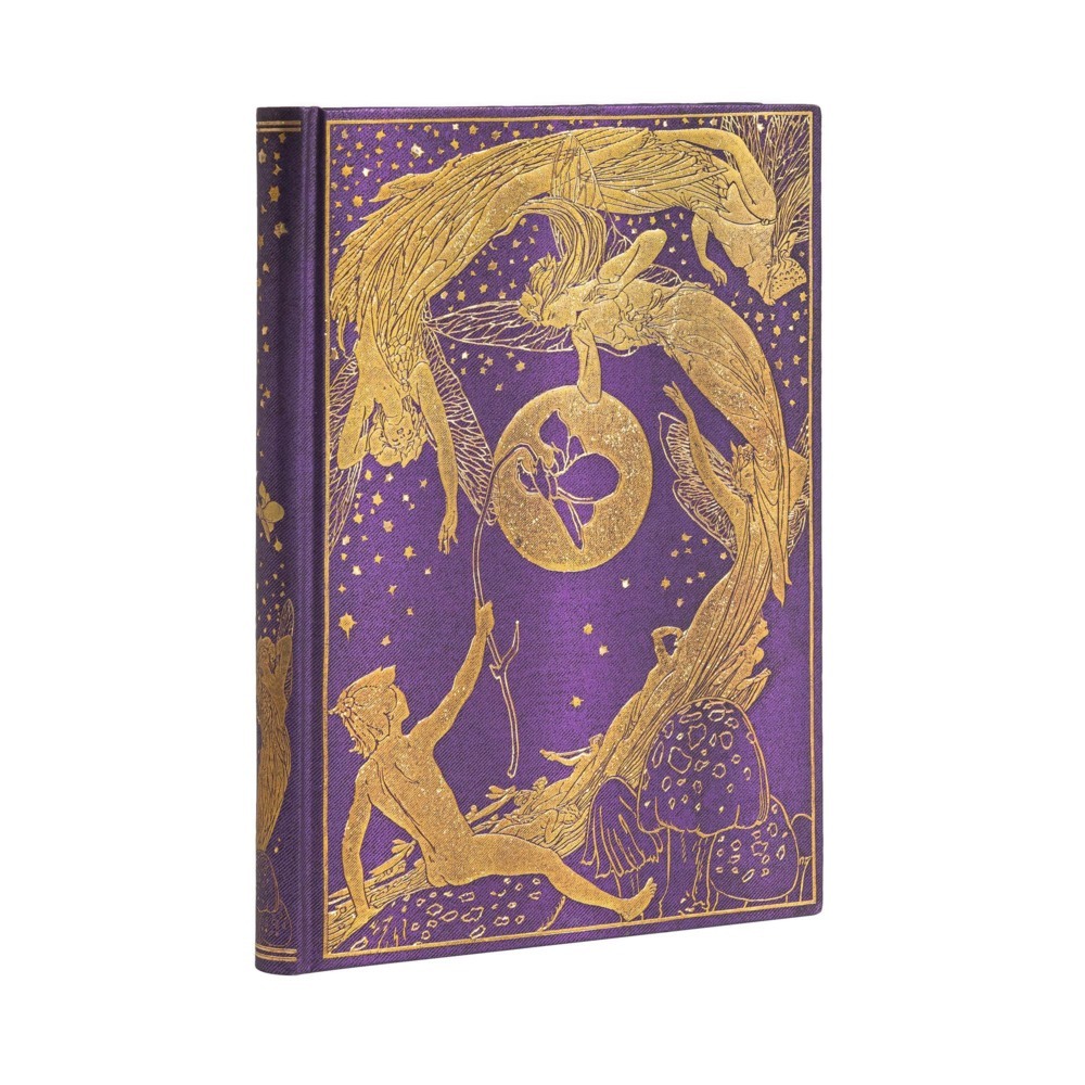 Weitere Ansicht: Hardcover Notizbuch Violet Fairy Midi Liniert