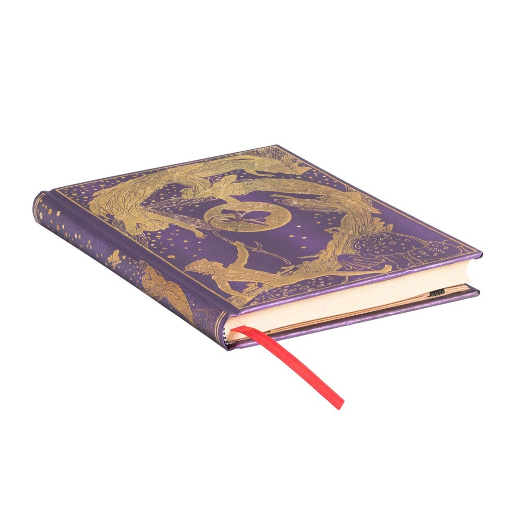 Weitere Ansicht: Hardcover Notizbuch Violet Fairy Midi Liniert