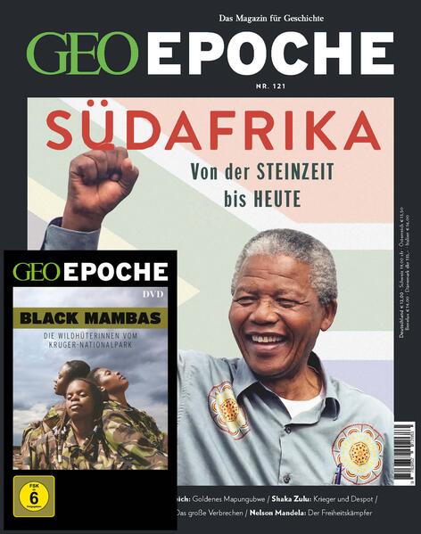 Produktbild: GEO Epoche (mit DVD) / GEO Epoche mit DVD 121/2023 - Südafrika | Jürgen Schaefer, Katharina Schmitz