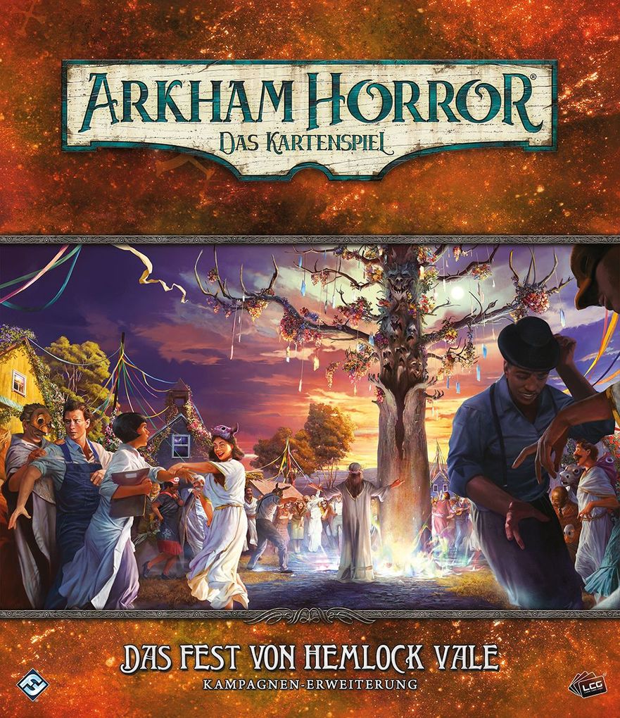 Produktbild: Fantasy Flight Games - Arkham Horror: Das Kartenspiel Das Fest von Hemlock Vale | Nate French, M. J. Newman, MJ Newman