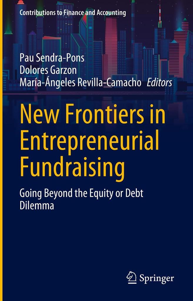 Produktbild: New Frontiers in Entrepreneurial Fundraising