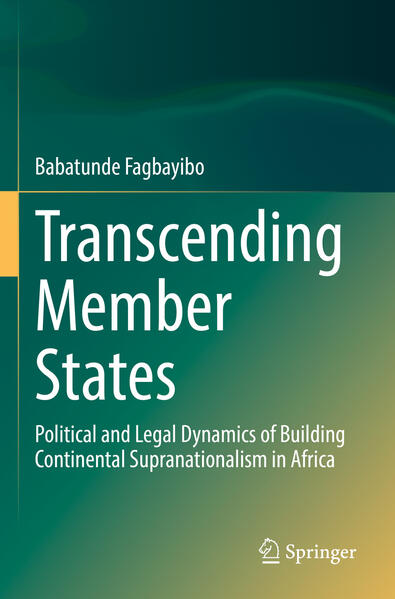 Produktbild: Transcending Member States | Babatunde Fagbayibo