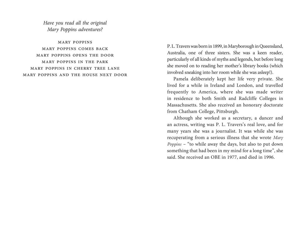 Weitere Ansicht: Mary Poppins | P. L. Travers