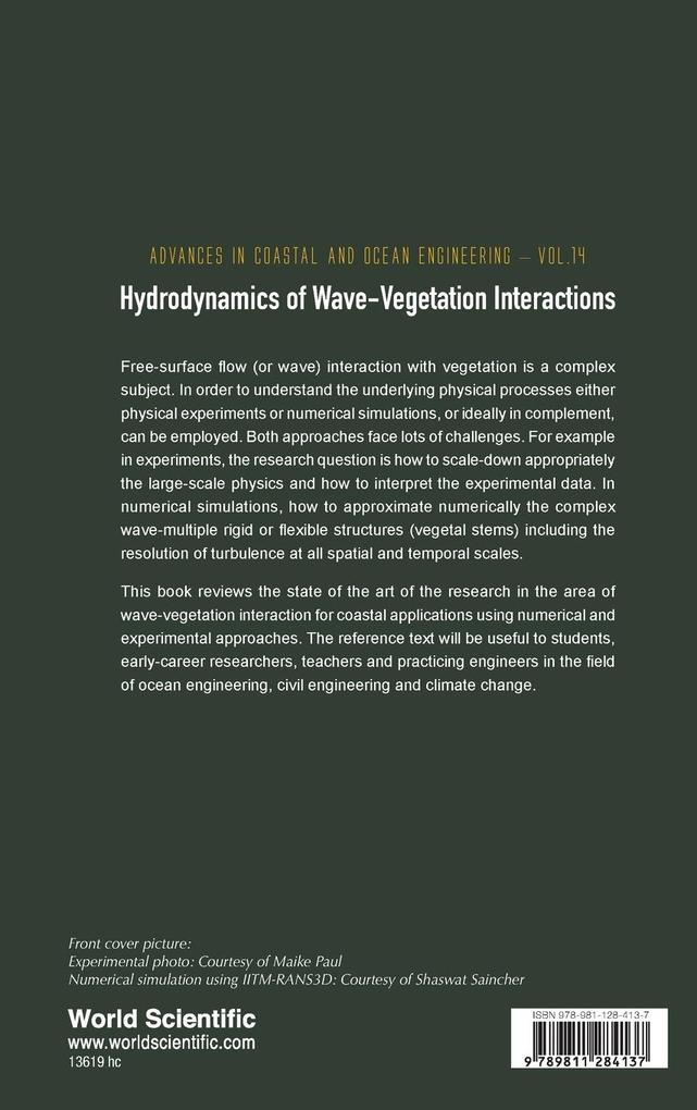 Weitere Ansicht: HYDRODYNAMICS OF WAVE-VEGETATION INTERACTIONS | Thorsten Stoesser Shiqiang Ya V Sriram