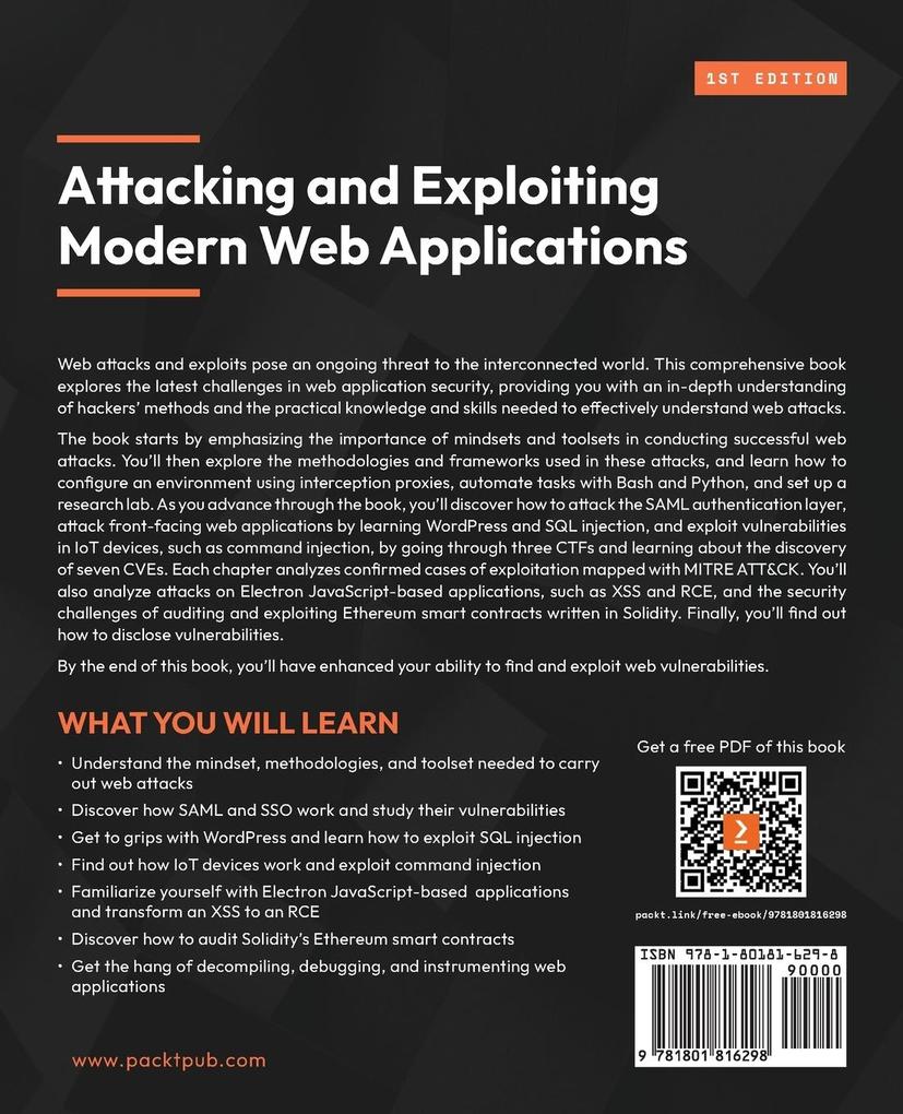Weitere Ansicht: Attacking and Exploiting Modern Web Applications | Simone Onofri, Donato Onofri
