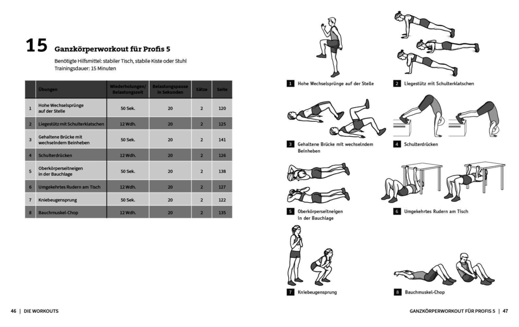Weitere Ansicht: 50 Workouts - Bodyweight-Training für Fortgeschrittene | Marcel Doll