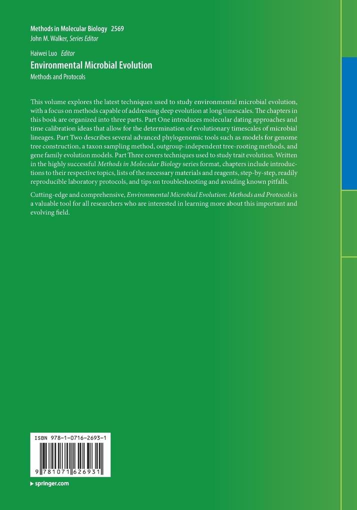 Weitere Ansicht: Environmental Microbial Evolution