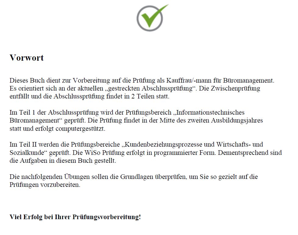 Weitere Ansicht: Top-Prüfung Kauffrau/-mann für Büromanagement | Claus-Günter Ehlert