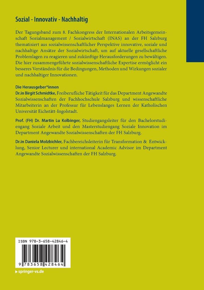 Weitere Ansicht: Sozial - Innovativ - Nachhaltig