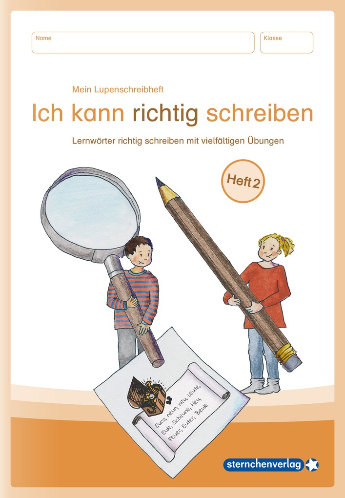 Weitere Ansicht: Mein Lupenschreibheft 1 bis 3 im Set - Ich kann richtig schreiben | Katrin Langhans, sternchenverlag GmbH
