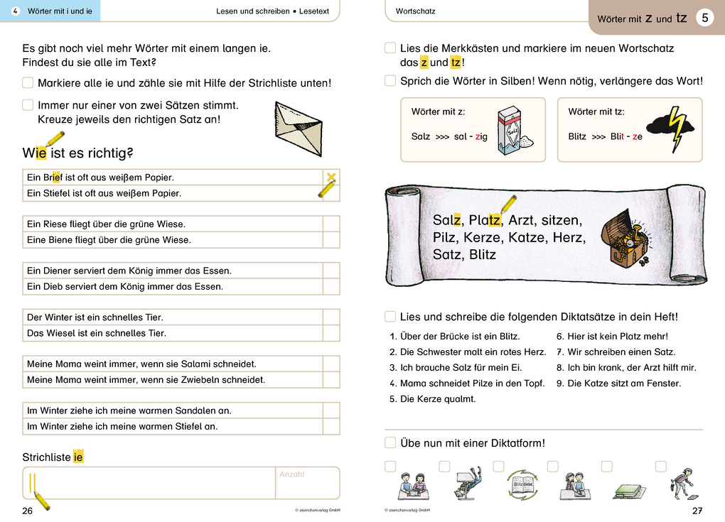 Weitere Ansicht: Mein Lupenschreibheft 1 bis 3 im Set - Ich kann richtig schreiben | Katrin Langhans, sternchenverlag GmbH