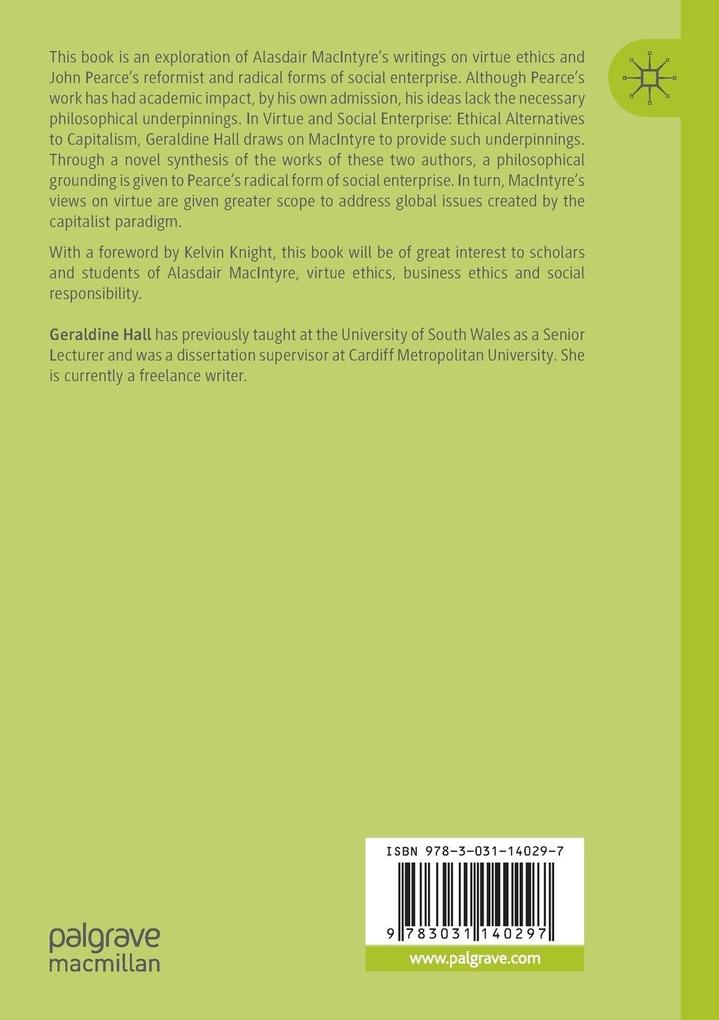 Weitere Ansicht: Virtue and Social Enterprise | Geraldine Hall