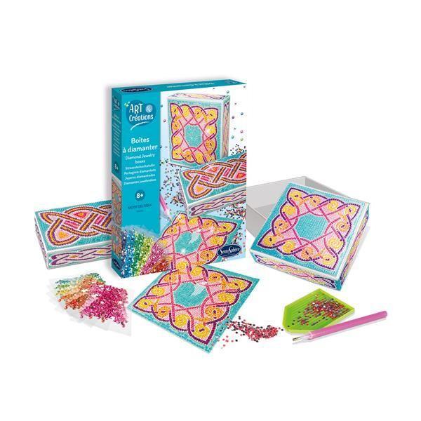 Weitere Ansicht: Sentosphere - Strasssteinschatulle Muster