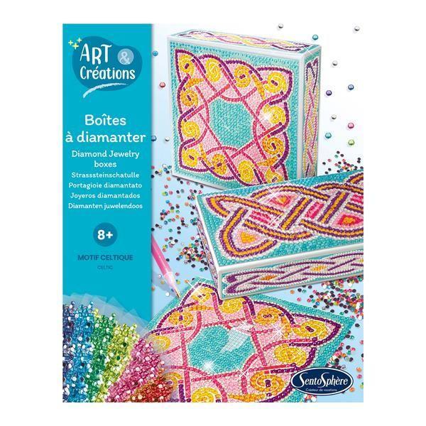 Weitere Ansicht: Sentosphere - Strasssteinschatulle Muster