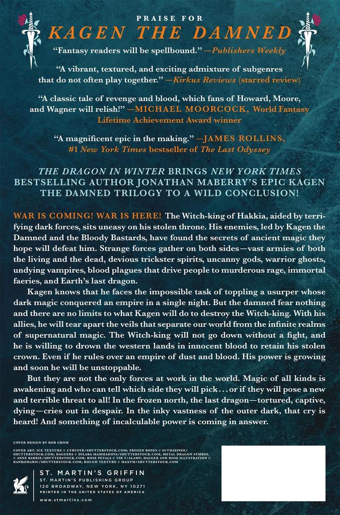 Weitere Ansicht: The Dragon in Winter | Jonathan Maberry